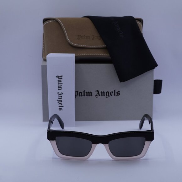 Palm Angels PERI108 MELROSE 3B07 Cat Eye Sunglasses - Black/Grey - Picture 2 of 9